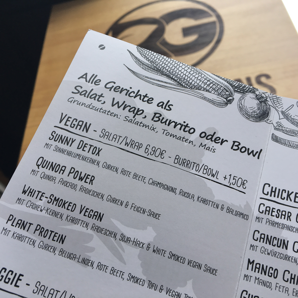 Rich`N Greens . Restaurant mit veganen Optionen