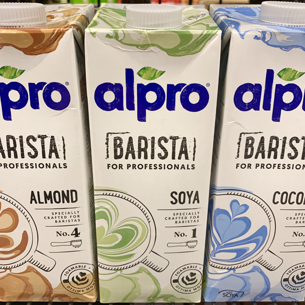 Alpro Barista for Professionals Almond, Soya und Coconut