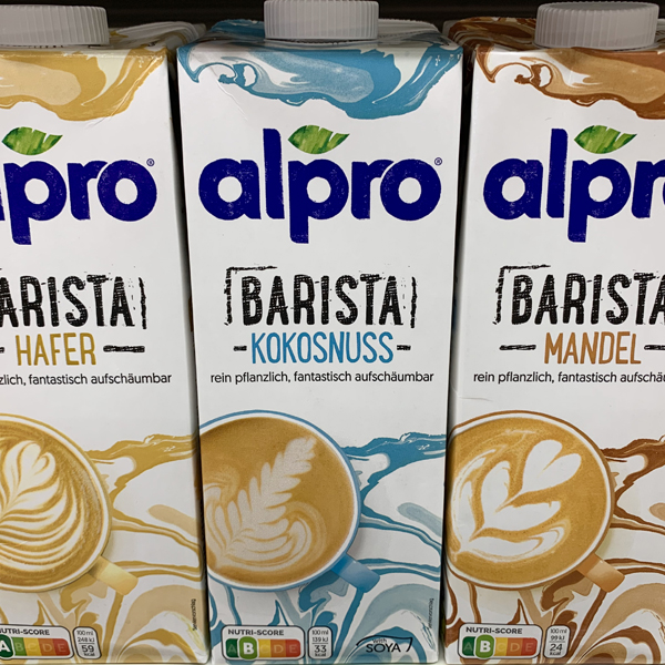 Alpro Barista Hafer, Kokosnuss und Mandel