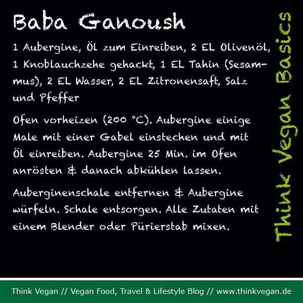 Think Vegan Basics Baba Ganoush