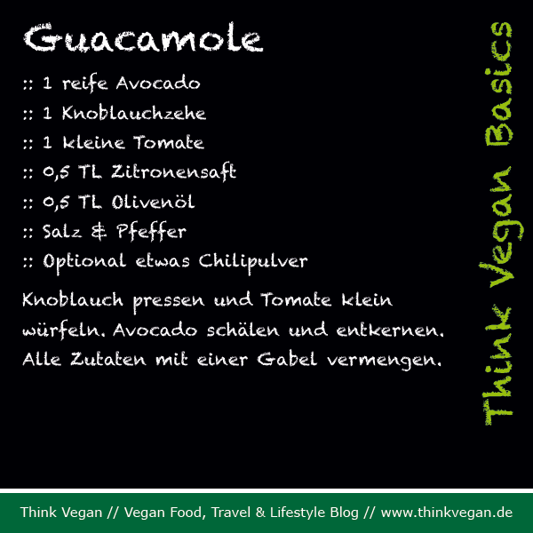 Think Vegan Basics Guacamole