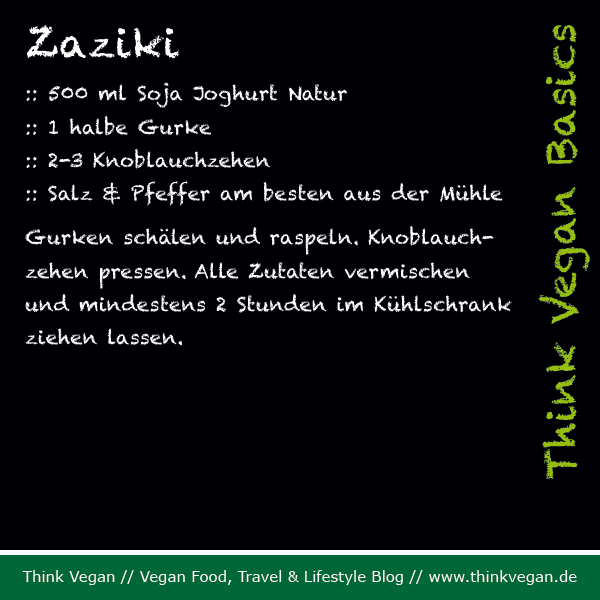 Think Vegan Basics Zaziki