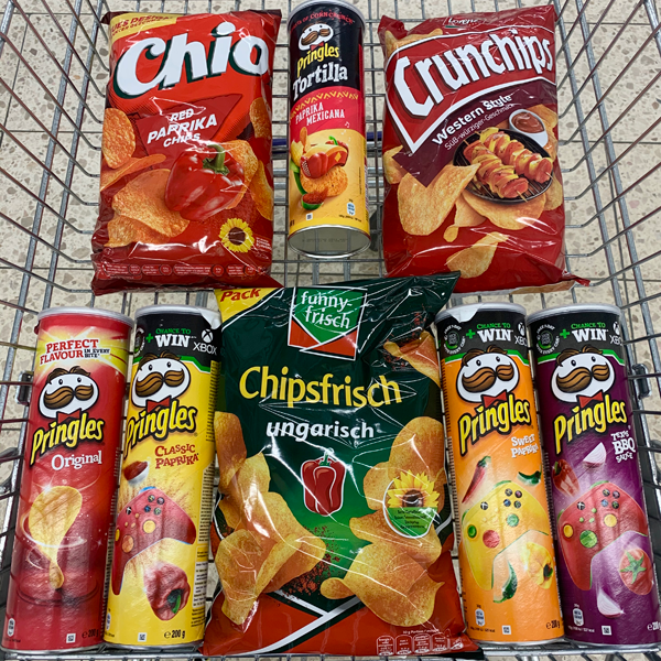 Chio Crunchips Pringles Chipsfrisch Chips Vegan