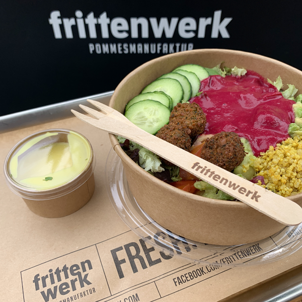 Frittenwerk Vegane Rainbow Bowl