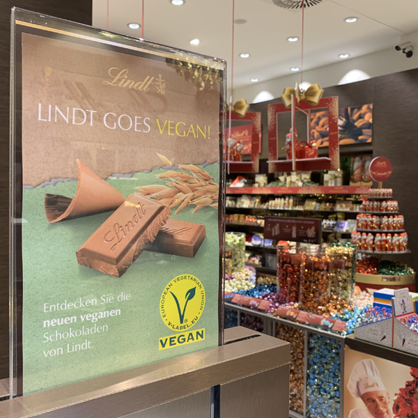 Vegane Schokolade von Lindt