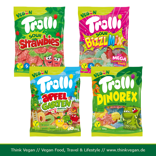 Trolli Produkte Vegan
