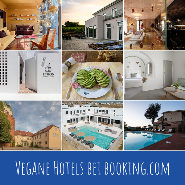 Vegane Hotels bei booking.com