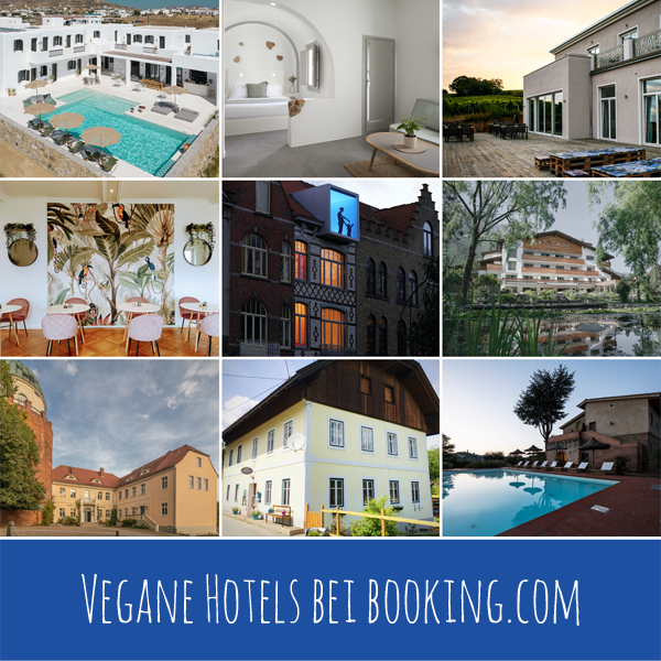 Vegane Hotels auf booking.com